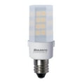 thumbnail image 2 of Bulbrite 861531 4.5W 340 Lumens 2700K & 80 CRI Dimmable Frost Mini T4 Candelabra E12 LED Mini Bulb, Pack of 2, 2 of 6