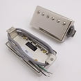 thumbnail image 3 of Guitar Humbucker Pickup Alnico 2 BB1&BB2 Series Chrome PAF N/B with Harness 4C for Gibson LP Electric Guitars Replacement Parts, 3 of 5