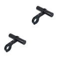 thumbnail image 4 of Transemion Rallonge de Guidon de Vélo Support de Lampe Support de Téléphone Tube Rouge 20cm Noir & Carbone 10cm 2Ensemble, 4 of 6
