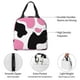 thumbnail image 4 of Easygdp Cow Spots Bolsa Térmica Premium - Tela Oxford Impermeable, Gran Capacidad, Bolsillo Frontal, Unisex para Trabajo, Escuela, Actividades al Aire Libre y Picnics, 4 of 8