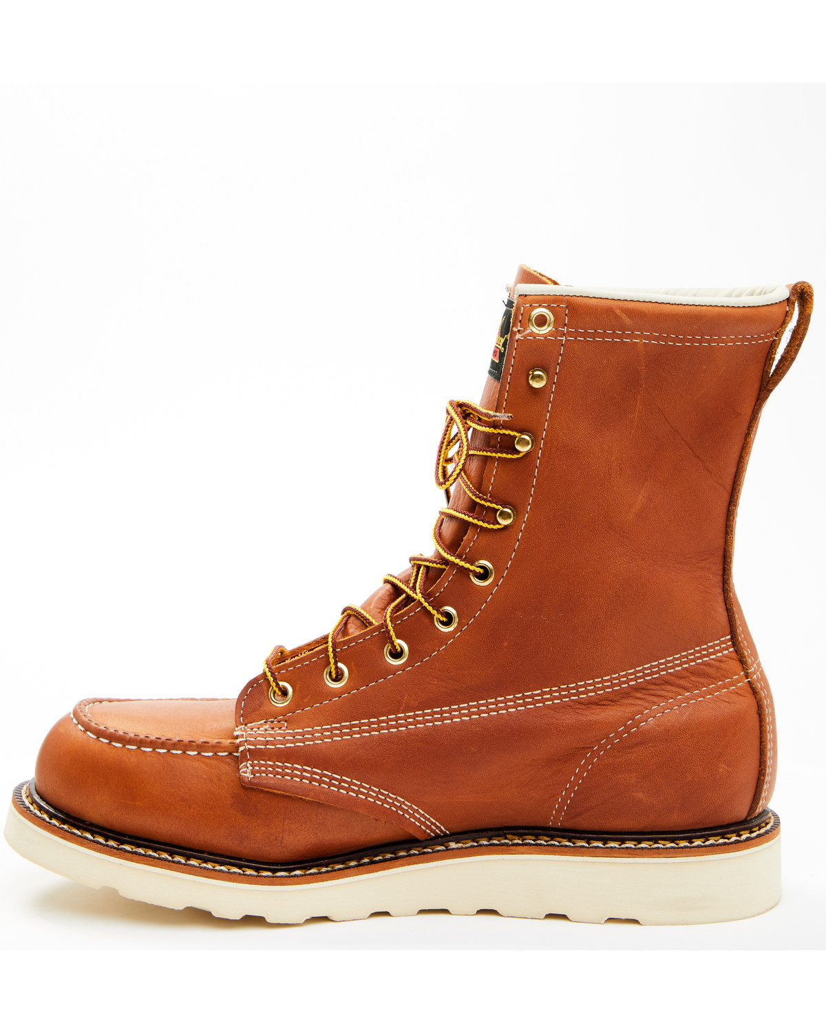Thorogood Men's American Heritage 804-4208 8" Tobacco Oil-Tanned Moc Steel Toe Boot - image 3 of 7