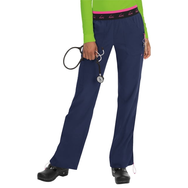 KOI lite 720 Pantalon d'Uniforme Médical pour Femme Spirit Bleu Marine MP