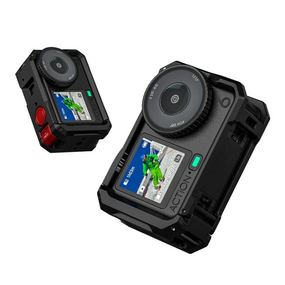 Aluminum Alloy Rabbit Cage for DJI OSMO ACTION 6 Camera , Protective Frame with Cold Shoe & 1/4 Screw Port, Camera Accessory