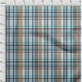 thumbnail image 2 of oneOone Georgette Viscose Fabric Madras Check Printed Craft Fabric BTY 42 Inch Wide, 2 of 3