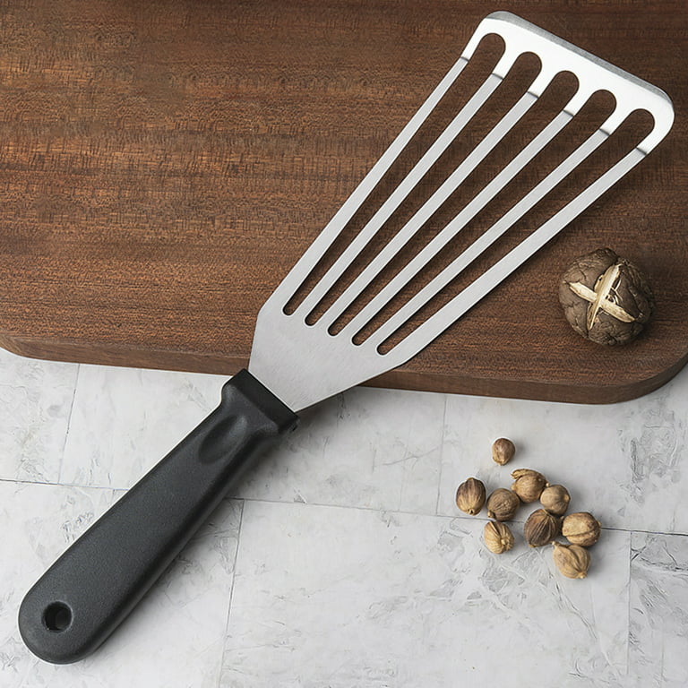 Walbest Stainless Steel Fish Turner Spatula Non-slip Hollow Design  Versatile Kitchen Steak Fish Slotted Spatula, for Cooking,Flipping & Frying  Fish, Meat, Eggs 