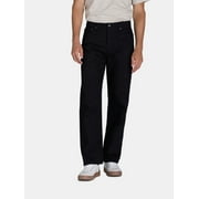 George Men's & Big Men's Relaxed Fit 100% Cotton Jeans, Sizes 28-54