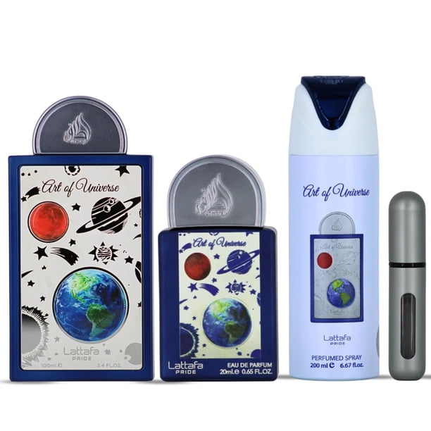 香水(ユニセックス) Lattafa Pride Art of Universe 100ml Perfume Lattafa Pride Art Of Universe 3 Piece Gift Set 100mL