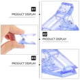 thumbnail image 4 of 12pcs Nail Tips extension clamp nail clips for nail forms plastic finger extension clip Clip Quick Building, 4 of 5