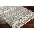 thumbnail image 3 of Mark&Day Area Rugs, 5x7 Deer Creek Global Ivory Area Rug, White Blue Carpet for Living Room, Bedroom or Kitchen (5' x 7'), 3 of 6