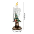thumbnail image 6 of Dserhfy Christmas Flameless LED Candles Battery Operated Santa Snow Decorative Lamp Home Porch Tabletop Party Decor, 6 of 8