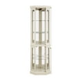 thumbnail image 5 of S-Home Curio Cabinet, Lighted Corner Glass, Adjustable Shelves, 70 x 16 x 15.31 Inches, 5 of 14