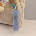 thumbnail image 2 of Porte-clés Queue d'Animal Adorable en Fourrure, Cintre Queue Peluche, Accessoire de Clé Unique pour Sacs, Bourses, Clés, 2 of 6
