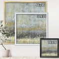 thumbnail image 3 of Design Art Designart Inc. FDP30377-30-30-SL 'Glam Rain Abstract III' Impression d'Art Moderne & Contemporain Encadrée - 30x30, 3 of 3
