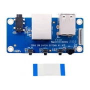SIEYIO for Orange Pi Zero 2W Expansion Board USB 2.0 x 2 Audio Video Mic IR Receiver OPi Interface HAT Development Board