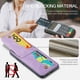 thumbnail image 4 of For Samsung Galaxy A13 A14 A22 A23 A24 A33 A34 A51 A52 A53 A54 A71 A72 A73 Case, Dual Layer Lightweight Premium Leather Case Wallet With Card Holders Magnetic Lock Flip Protective Phone Case, 4 of 5