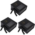 thumbnail image 1 of GFDYREE 3pcs Rose Packing Box Gift Boxes Valentines Gift Container Flower Storage Case Flowers Bridesmaid, 1 of 7