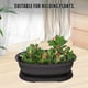 thumbnail image 2 of 1 juego de macetas de plástico duraderas para plantas y flores., 2 of 7