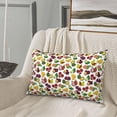 thumbnail image 5 of Daiia Colorful Fruits Bedding Waterproof Pillow Protector Zippered Queen – Bed Bug Proof Pillow Encasement-16"x24", 5 of 6