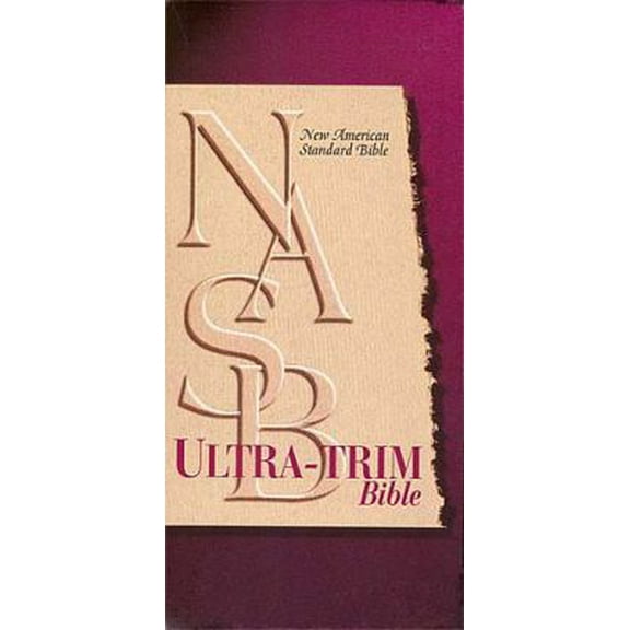 Pre-Owned Ultra-Trim Bible: New American Standard Black Bonded Leather (Paperback) 0529107643 9780529107640