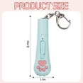 thumbnail image 2 of BESTSKY Cat Laser Pointer Toy with 3 Modes & 5 Light Patterns, USB-Rechargeable lazer pointer for cat for Fun Indoor Interaction, Cat Gifts for Households with Cats, Blue, 2 of 7