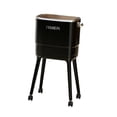 thumbnail image 2 of Cubo de basura de cocina con ruedas de 360 ​​grados, extraíble, espacioso y resistente. Negro, 2 of 9