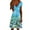 Sky Blue Womens Summer Dress, variant on USSUMA Beach Dresses for Women Casual Summer Flowy Swing Knee-Length Cami Midi Sun Dress Daisy Print Sleeveless Plus Sundresses V Neck Vacation Dress Wedding Guest