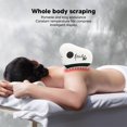 thumbnail image 2 of Masajeador raspador eléctrico compresa caliente 16 engranajes vibración microcorriente Gua Sha dispositivo blanco, 2 of 8