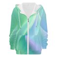 thumbnail image 5 of Bovemsi Sweatshirt for Women Zip Activewear Jacket Coat Printed Fall Outwear With Pockets Zip Up Hoodie, 5 of 7