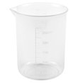 thumbnail image 1 of Vaso medidor de plástico blanco transparente de 250 ml para harina líquida Afortunado Sencillez, 1 of 5
