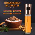 thumbnail image 2 of Pulverizador de aceite de oliva Mister Oil Versatile Glass Spray Botella de aceite de oliva Vinagre Botella de vino Vaso, 2 of 8