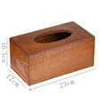 thumbnail image 2 of Minkissy 1Pcs Facial Tissues Boxes Medium Density Fiberboard Decorative Storage Container, 2 of 6
