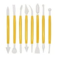 thumbnail image 2 of Lloopyting Cake Decorating Kit Cookie Decorating Supplies Soft Pottery Plastic Cake Baking Embossing Set Tool Baking Printing Tool Yellow, 2 of 2