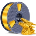 thumbnail image 1 of SUNLU Silk PLA+ - Bobina de filamento de 1,75 mm compatible con filamento de repuesto Bambulab, filamento de impresora 3D PLA de 1 kg (2,2 libras), precisi&oacute;n dimensional de 1,75 mm +/- 0,02, 1 of 8