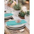 thumbnail image 5 of Modern Striped Cloth Napkins Set of 4 Reusable Dinner Napkins, Geometric Abstract Minimalist Cocktail Napkin Washable Table Napkins for Wedding/Holiday Party/Baby Shower 20"x20", 5 of 7