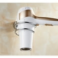 thumbnail image 2 of Soporte para secador de pelo de acero inoxidable sólido, soporte de pared en espiral con gancho para enchufe, soporte para secador de pelo para baño, 2 of 7