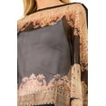 thumbnail image 4 of Chiffon Silk Feeling Sheer Poncho/Kimono Beach Cover-up Wearable Sun Protective Shawl, 4 of 4