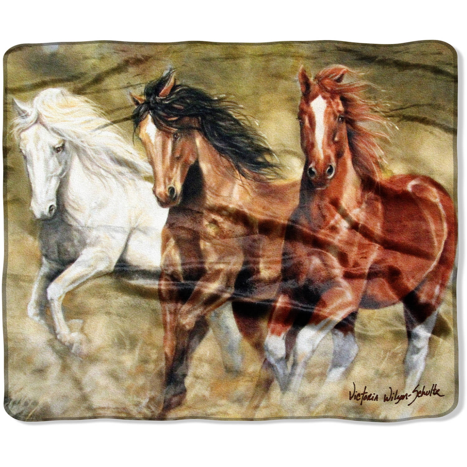 The Northwest Company American Heritage Royal Plush 50" x 60" Dust