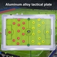 thumbnail image 4 of Iaukyu 1 Set Soccer Dry-Erase Coaching Scoreboard with Erasable Pen,Coaches Marker Training Writing Tablet for Football Referee Tactical Board Soccer Coaching Equipment Accessories, 4 of 6