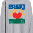 thumbnail image 3 of USPS - Love 29 - Men's Long Sleeve T-Shirt, 3 of 5