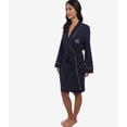thumbnail image 4 of Women's Lauren Ralph Lauren 814193 Quilted Shawl Collar Robe (Windsor Navy XL), 4 of 4