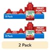 (2 pack) Juicy Juice 100% Juice, Fruit Punch, 48 fl oz Bottle