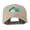 Khaki, variant on USA State Flower Idaho Mock Orange Embroidered Cap - White OSFM