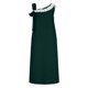thumbnail image 5 of Vestido de Verano Casual sin Mangas Gradual de las Mujeres Vestido Largo con Cuello en V, Vestido de Vacaciones de Poliéster Suave, 5 of 8