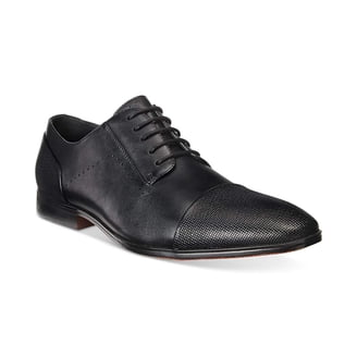 BAR III Mens Dress Shoes Oliver Leather Lace Up Oxfords 9.5M  display picture 3