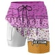 thumbnail image 3 of WILLBEST Pantalones Cortos Deportivos para Hombre, para Fiestas de Verano En La Piscina y Playa, Bañador de Doble Capa con Estampado de Hielo Derretido para Días de Playa y Uso Cómodo., 3 of 3