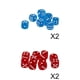 thumbnail image 1 of Paquete De 10 Dados Acrílicos D6 De Seis Lados Para D& Board Azul+Paquete De 10 Dados Acrílicos D6 De Seis Lados Para D& Board Rojo Baoblaze none, 1 of 8