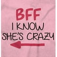 thumbnail image 2 of Funny Matching BFF Set for Besties Hoodie Sweatshirt Women Brisco Brands M, 2 of 7