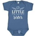 thumbnail image 3 of Inktastic Little Sister Girls Baby Bodysuit, 3 of 5