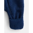 thumbnail image 3 of Wonder Nation Baby Teddy Fleece Pram with Hood, Sizes 0M-9M, 3 of 3