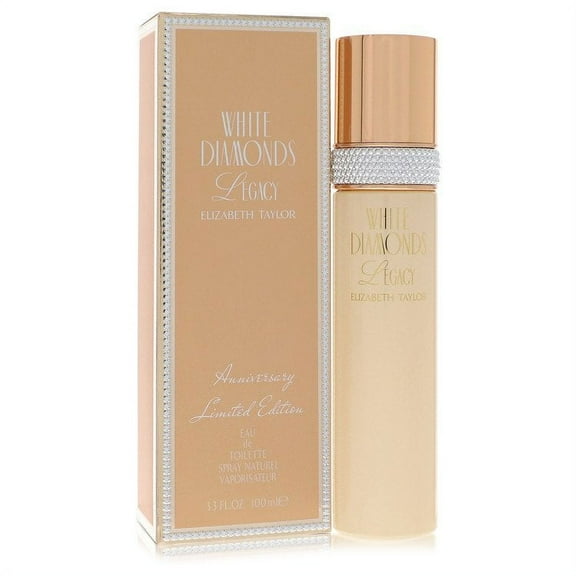 White Diamonds Legacy Perfume By Elizabeth Taylor Eau De Toilette Spray 3.3 oz
